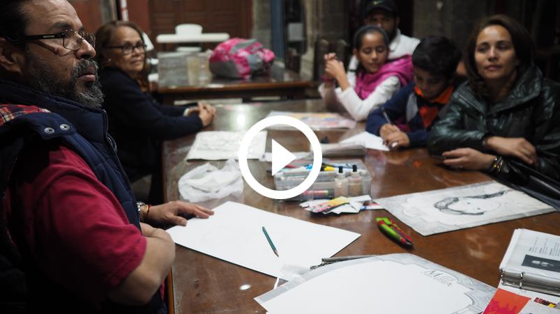 Donaldo Trump en el Museo de Caricaturas