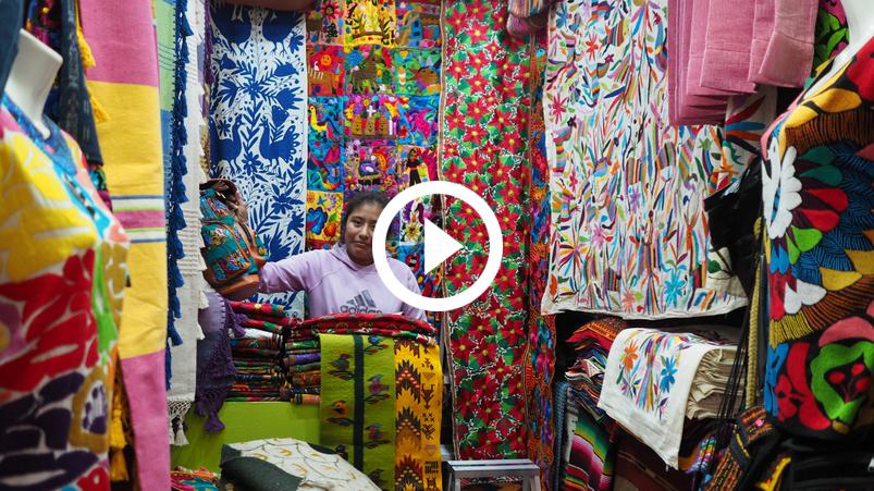 El colorido es lo que atrae a la gente